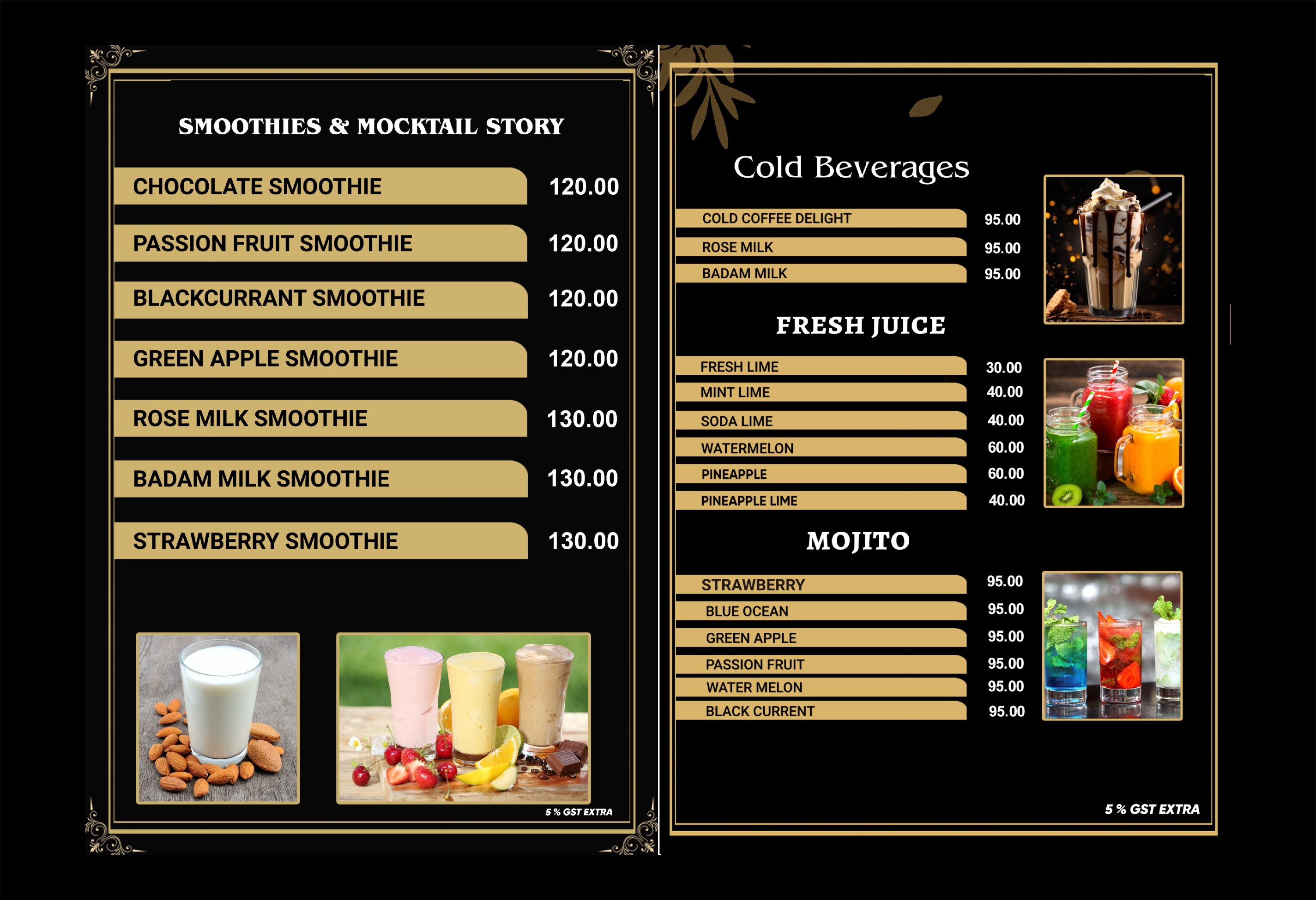 Menu Page 6